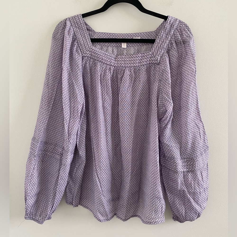 LC Lauren Conrad Purple Blouse